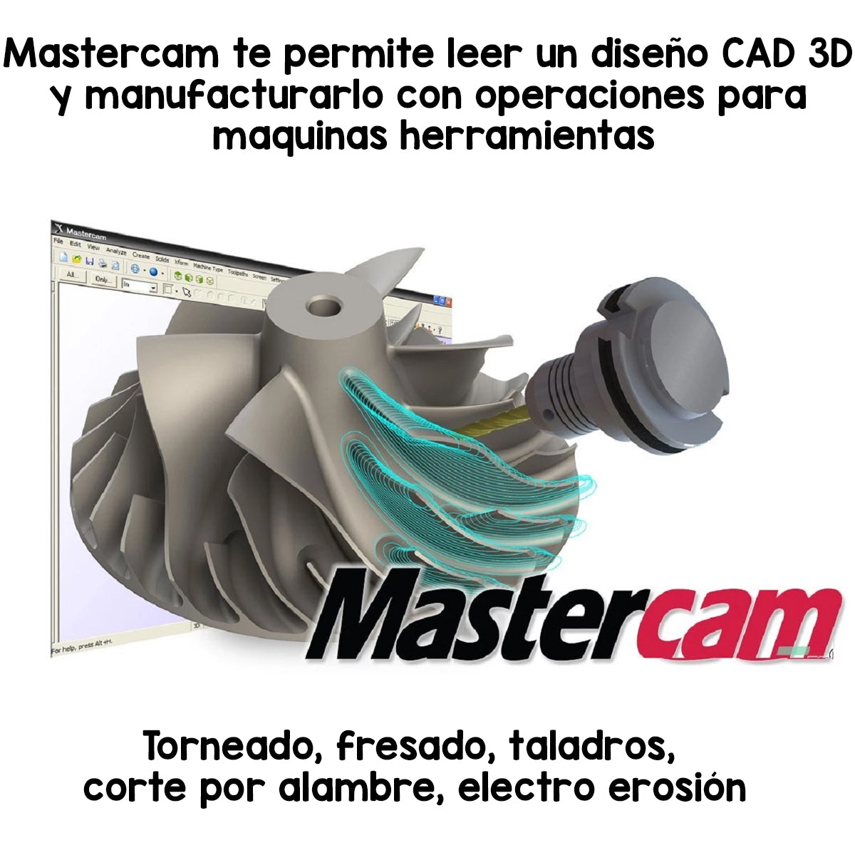 Curso Premium MASTERCAM: DE PRINCIPIANTE A AVANZADO